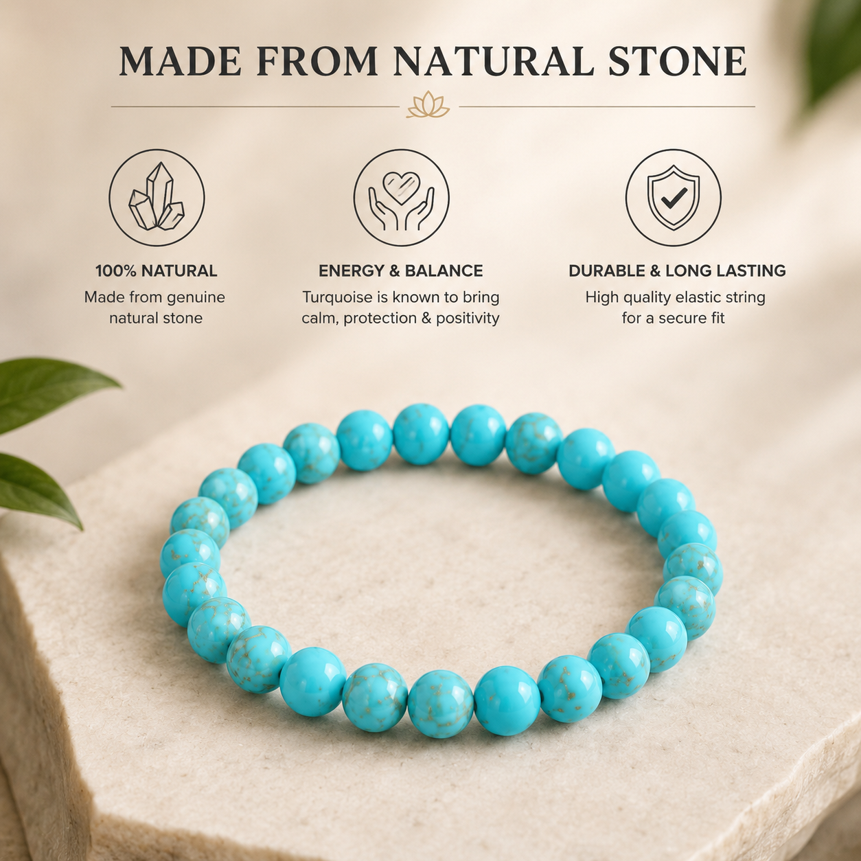 Turquoise Energy Bracelet