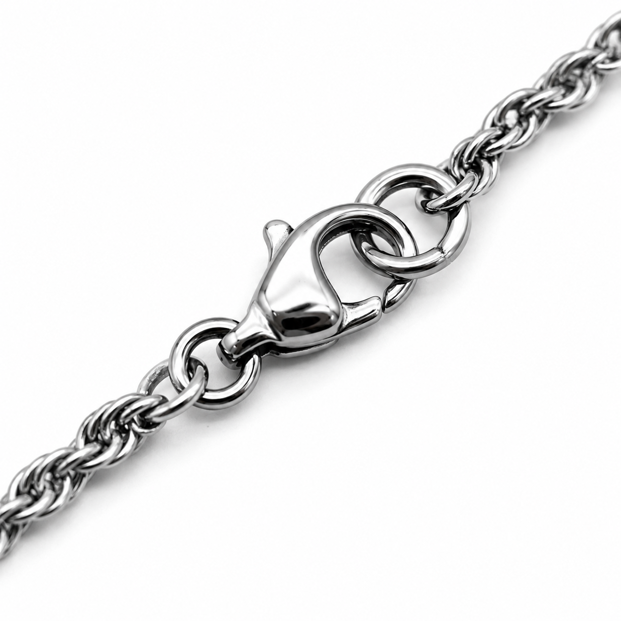 Stainless Steel Silver Eagle Chain