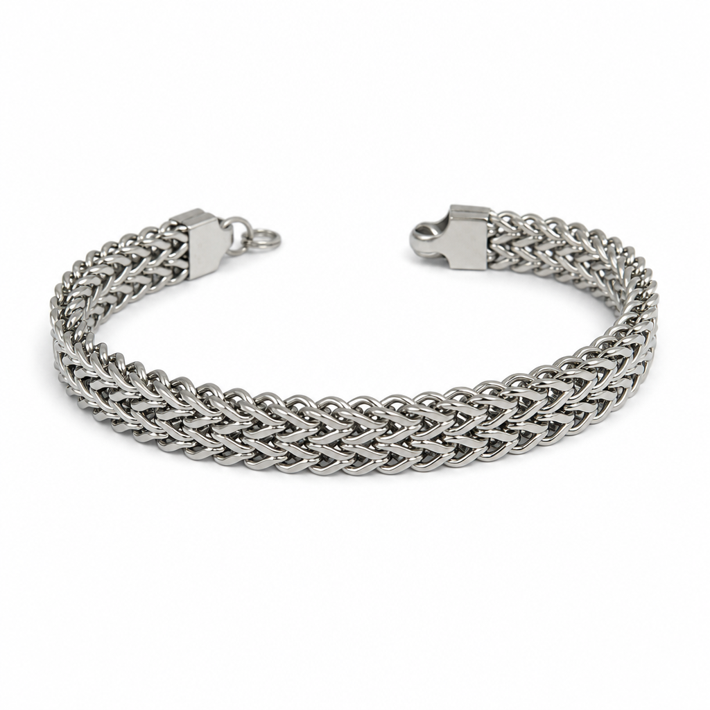 Titan Weave Stainless Steel Bracelet for Men