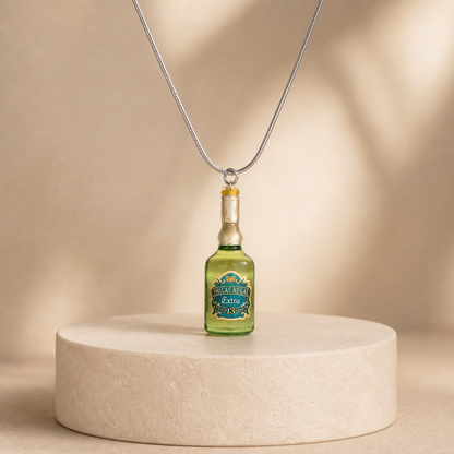 Mini Chivas Regal Bottle Pendant Necklace