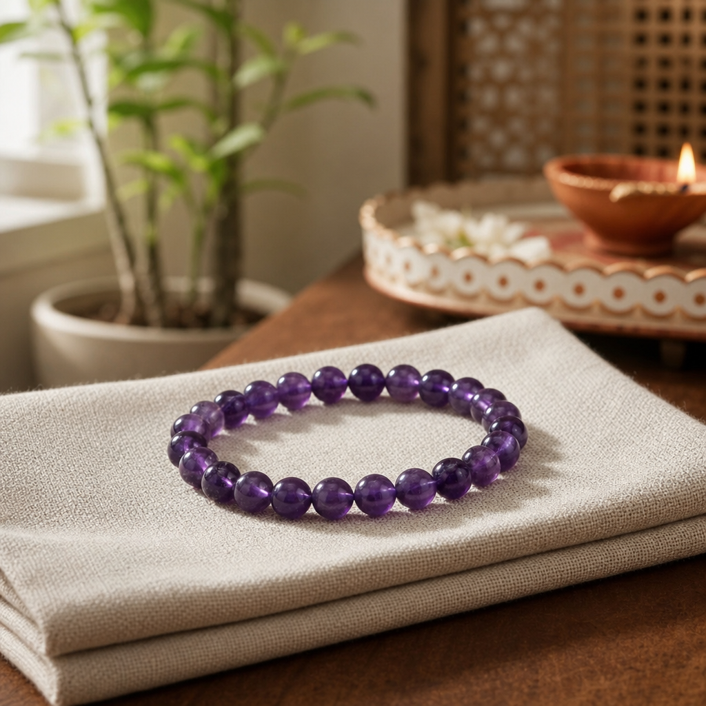 Amethyst Aura Bracelet
