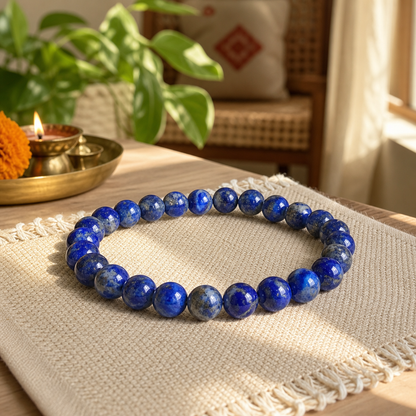 Lapis Lazuli Insight Bracelet