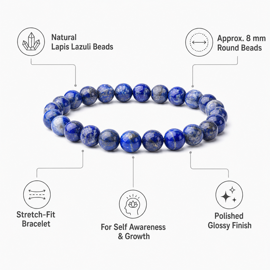 Lapis Lazuli Insight Bracelet