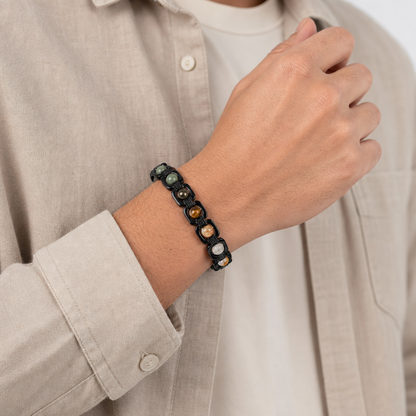 Black Dhan Yog Signature Bracelet
