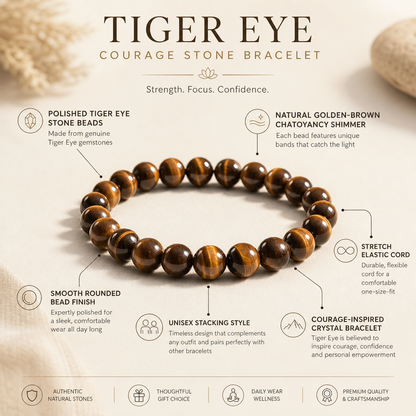 Tiger Eye Power Bracelet