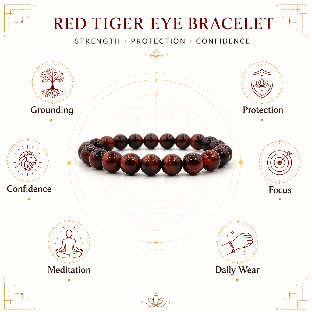Red Tiger Eye Legacy Bracelet