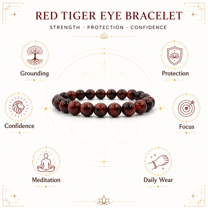Red Tiger Eye Legacy Bracelet