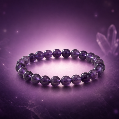 Amethyst Aura Bracelet