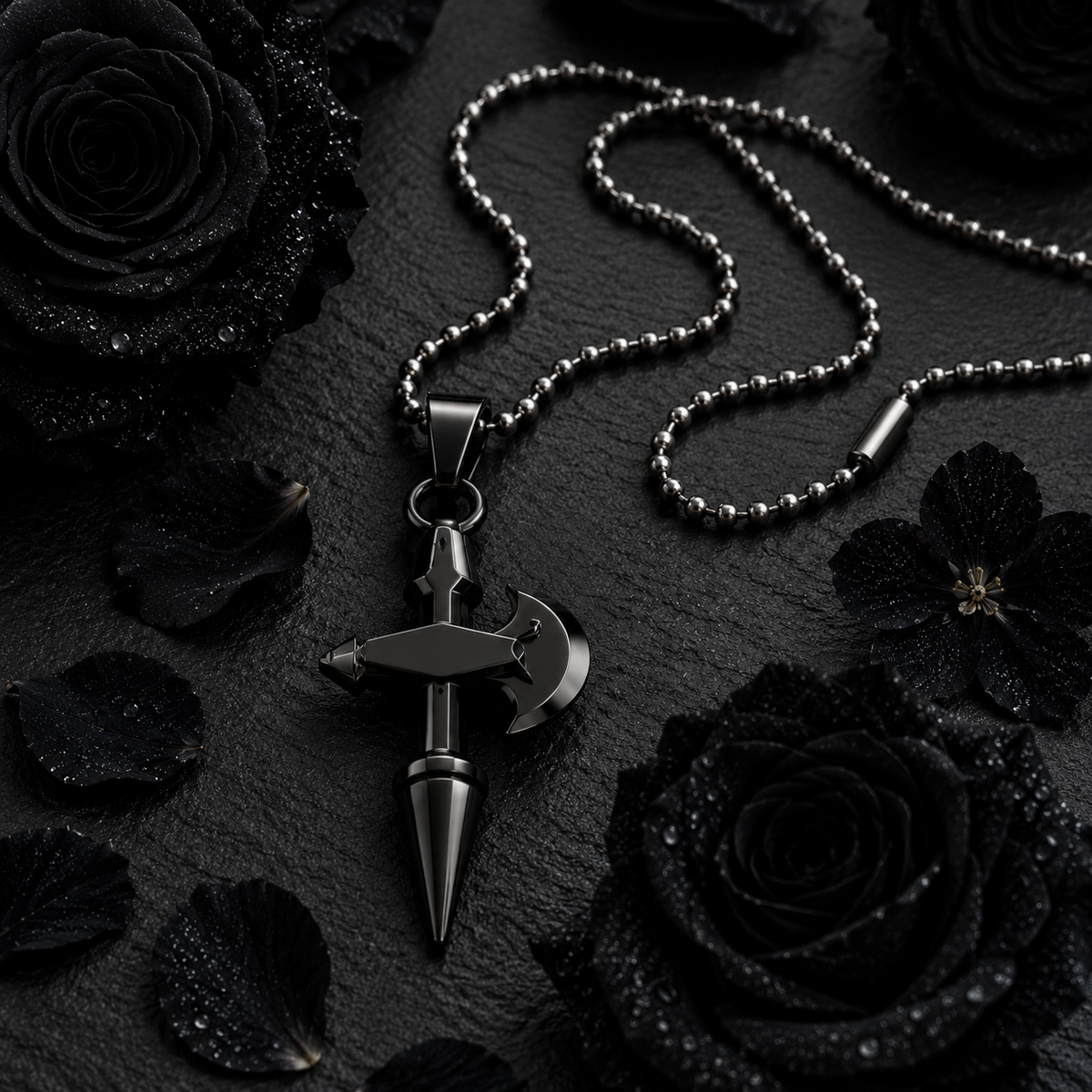 Zyvor Warcross Axe Pendant