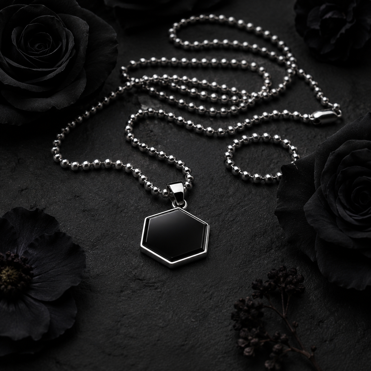 Zyvor Onyx Tile Pendant