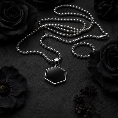 Zyvor Onyx Tile Pendant
