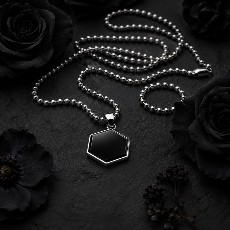 Zyvor Onyx Tile Pendant
