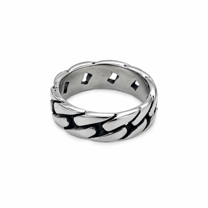 Titan Chain Stainless Steel Ring for Men