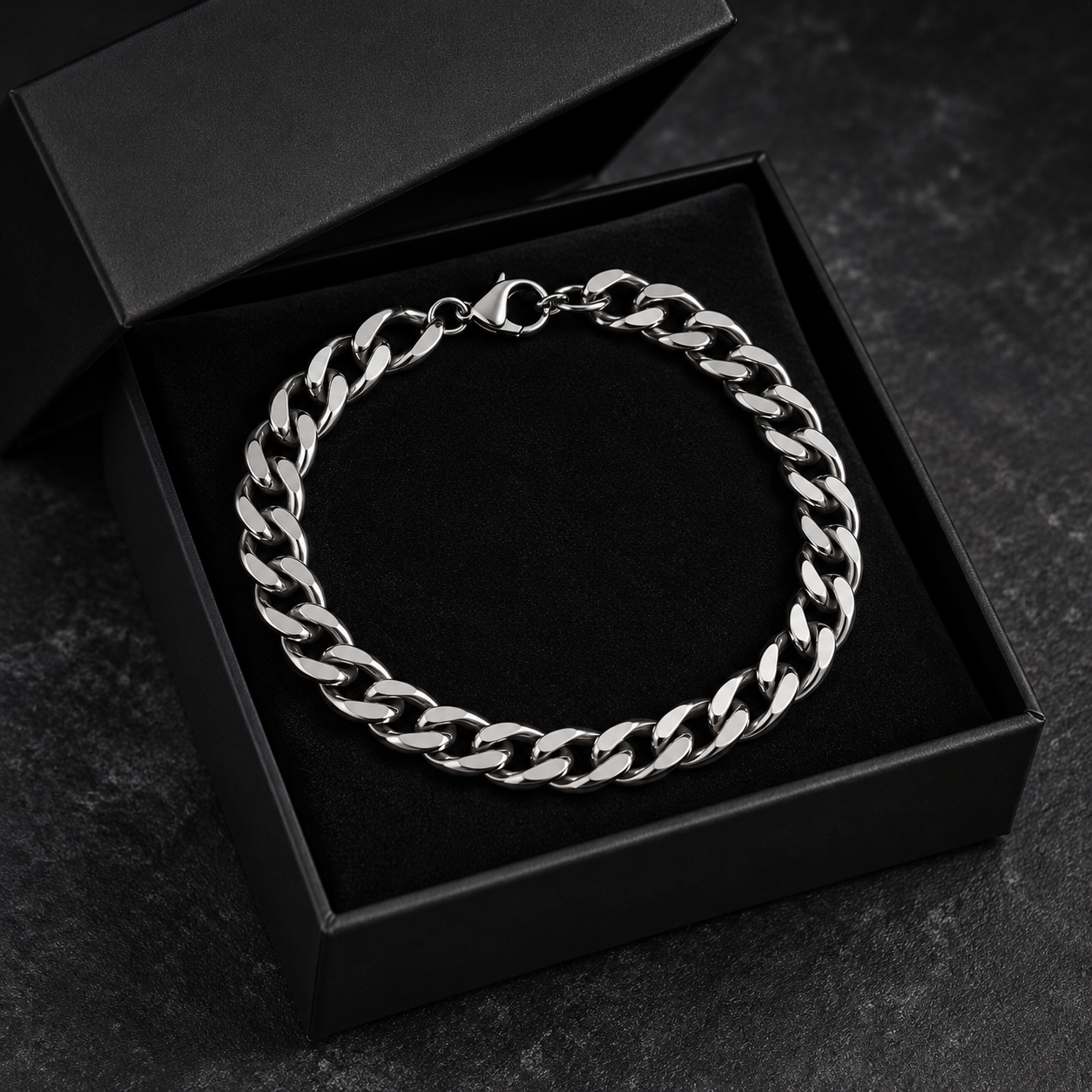Classic Link Stainless Steel Bracelet for Men