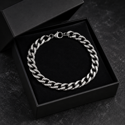 Classic Link Stainless Steel Bracelet for Men