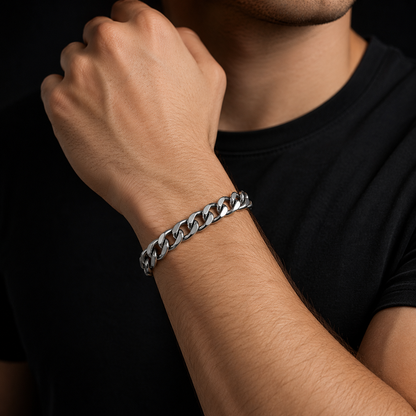 Classic Link Stainless Steel Bracelet for Men