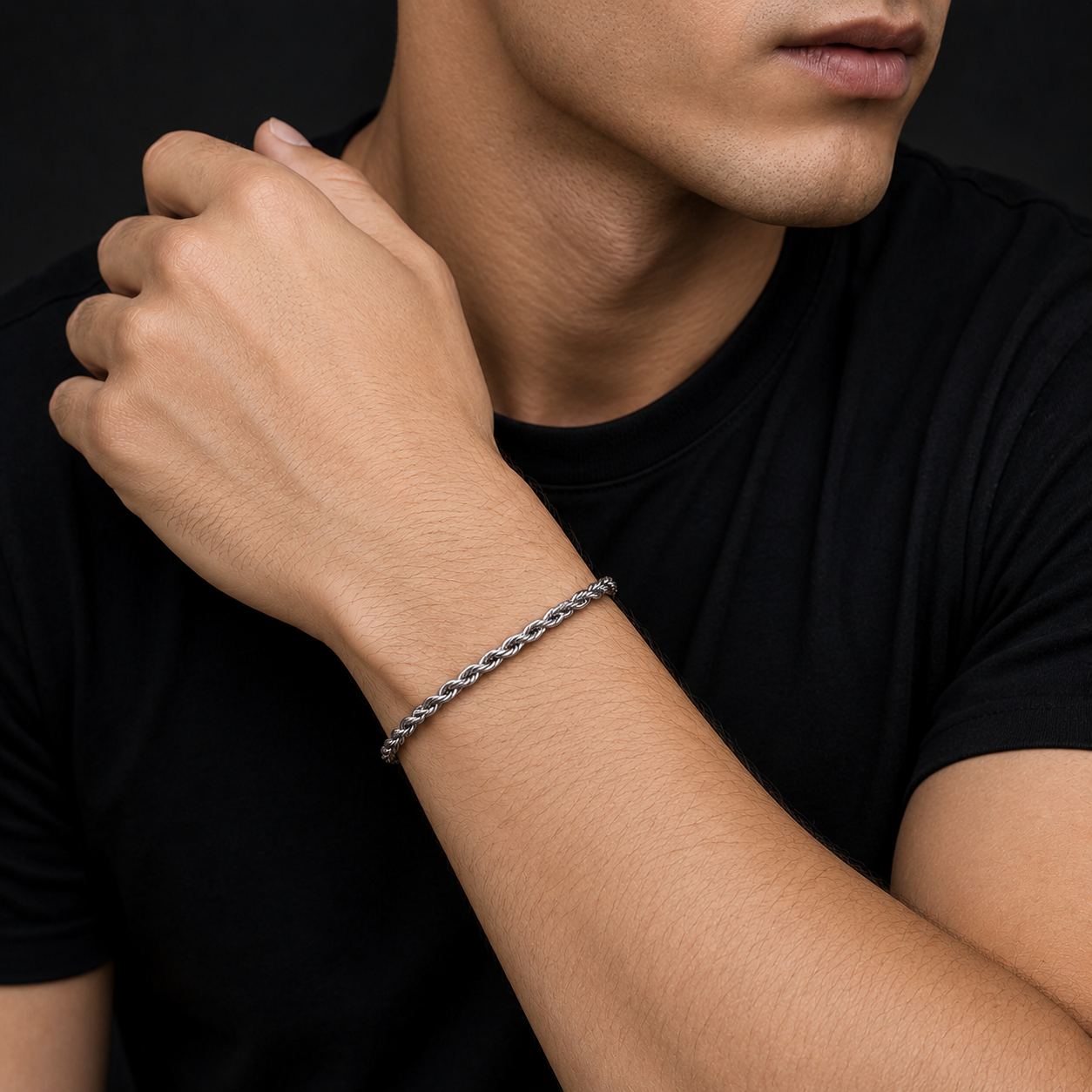 Premium Rope Chain Bracelet for Men
