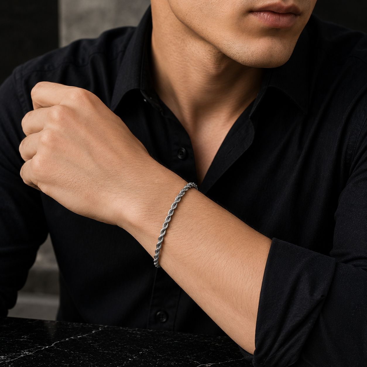 Premium Rope Chain Bracelet for Men