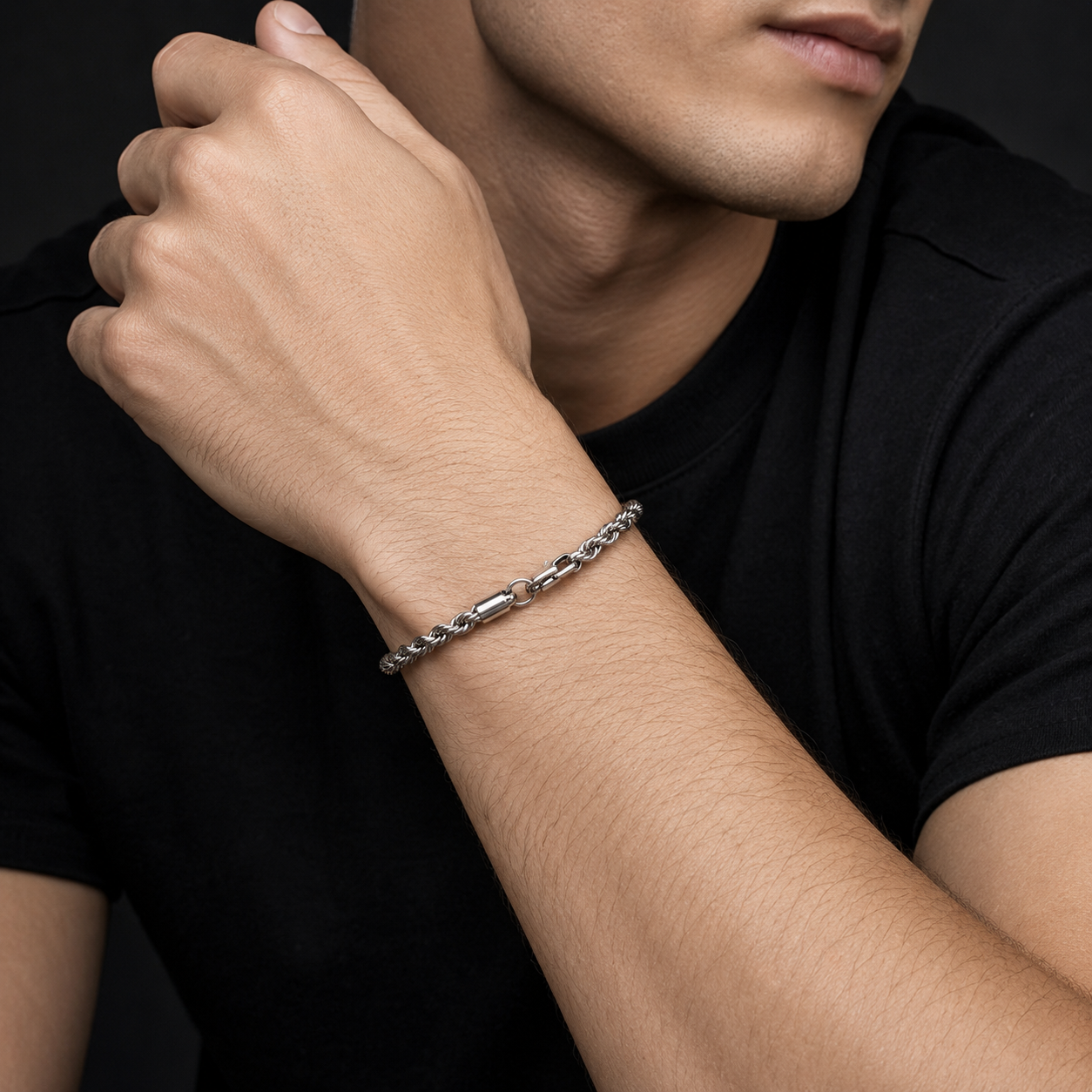 Premium Rope Chain Bracelet for Men