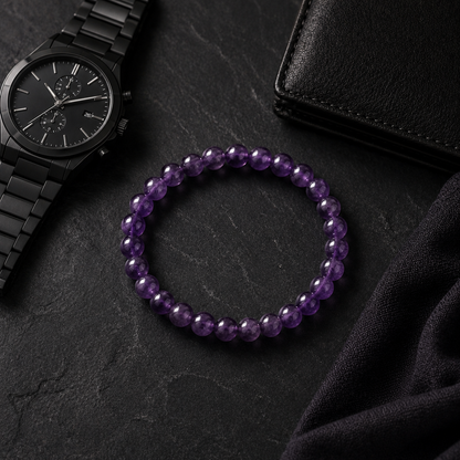 Amethyst Aura Bracelet