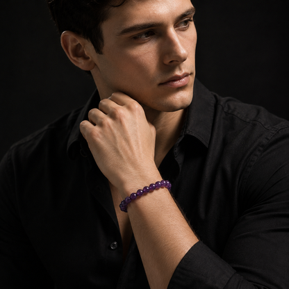 Amethyst Aura Bracelet