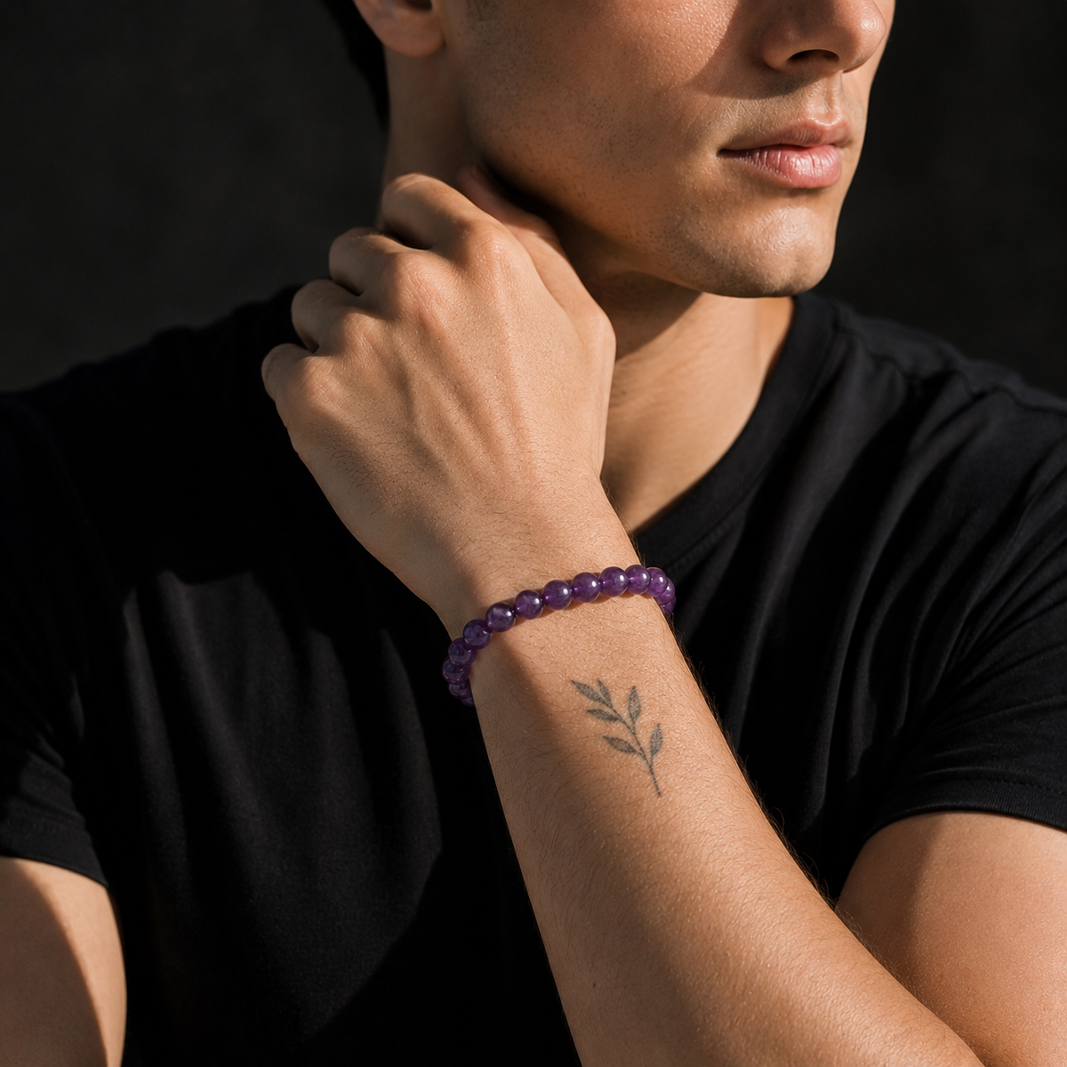 Amethyst Aura Bracelet