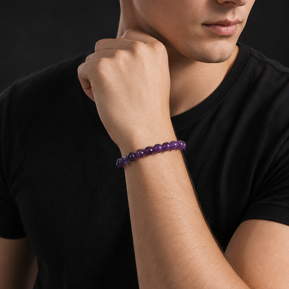 Amethyst Aura Bracelet
