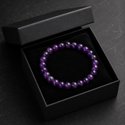 Amethyst Aura Bracelet