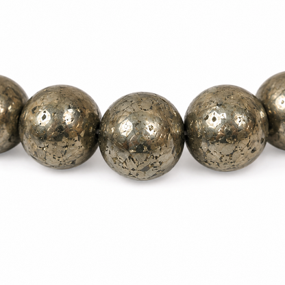 Raw Pyrite Power Bracelet