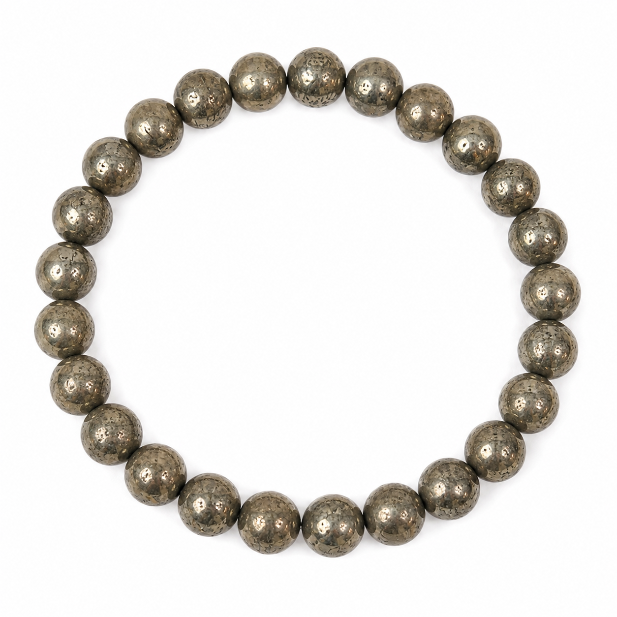 Raw Pyrite Power Bracelet