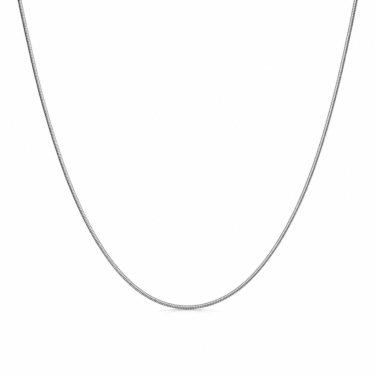 Classic Stainless Steel Snake Chain Necklace
