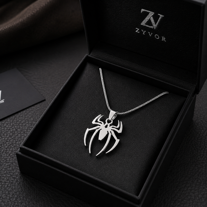 Spider Pendant Necklace for Women | Trendy Gen Z Necklace