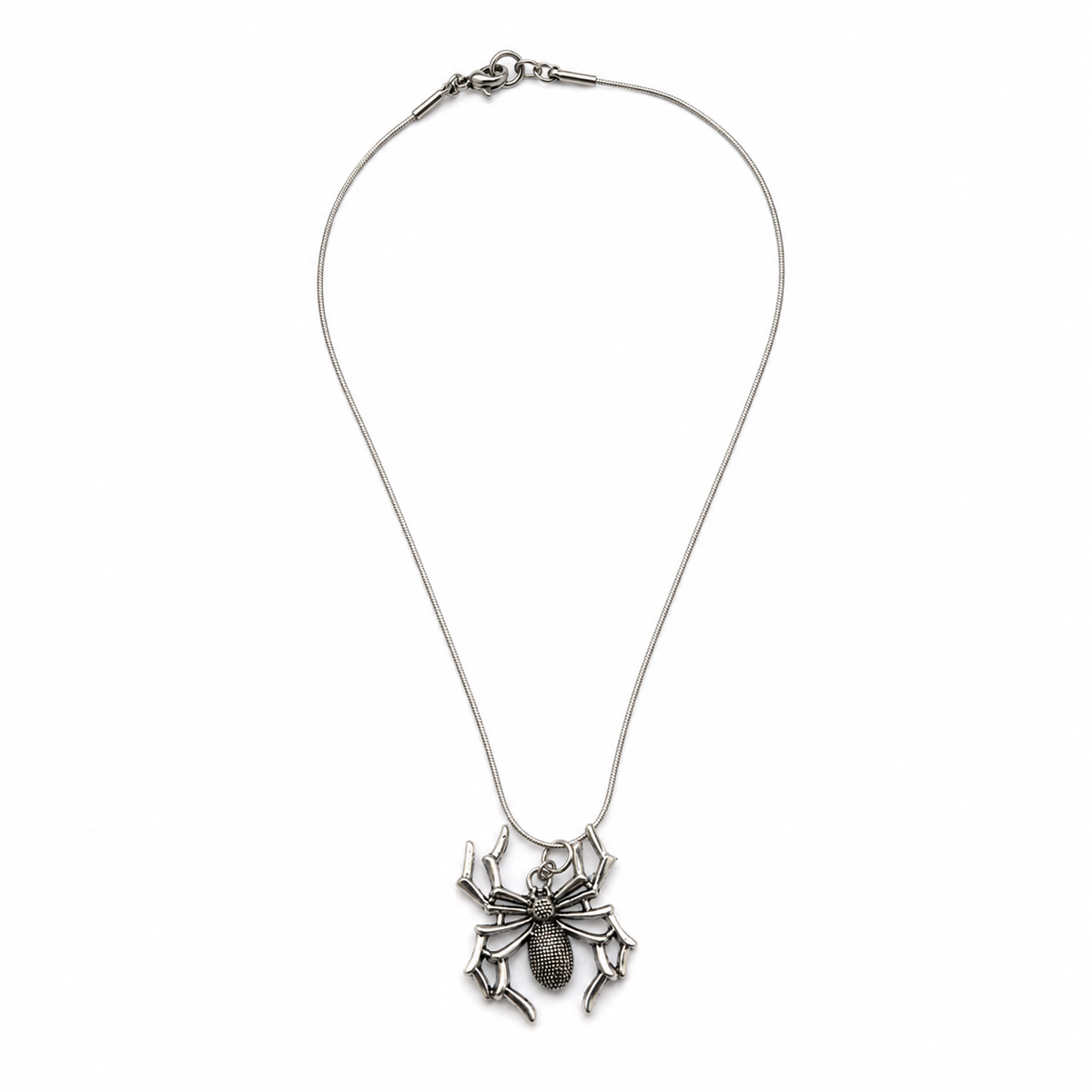 Vintage Spider Pendant Necklace for Women