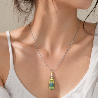 Mini Chivas Regal Bottle Pendant Necklace