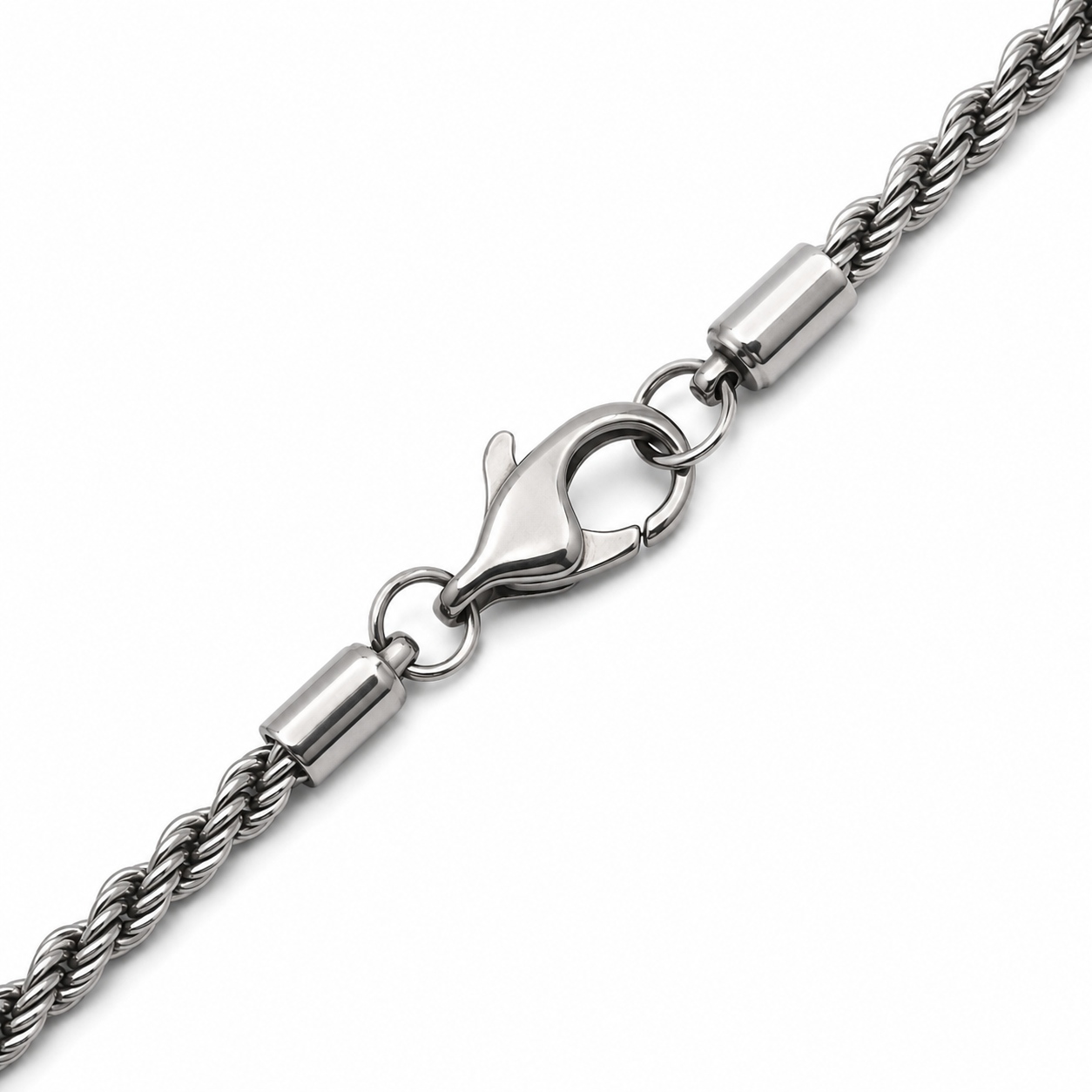 Zyvor Stainless Steel Leaf Pendant Necklace for Men