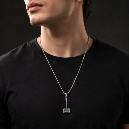 Thor Hammer Pendant Necklace for Men