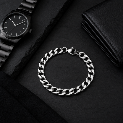 Classic Link Stainless Steel Bracelet for Men