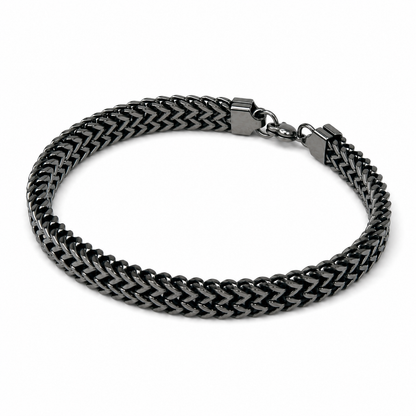 Phantom Weave Stainless Steel Bracelet for Men