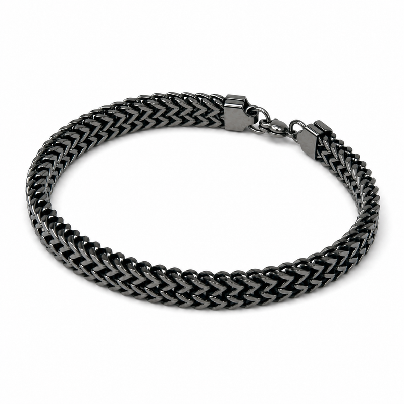 Phantom Weave Stainless Steel Bracelet for Men