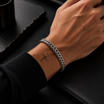 Titan Weave Stainless Steel Bracelet for Men
