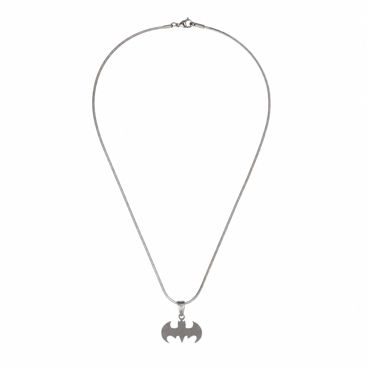Dark Knight Bat Stainless Steel Pendant Necklace